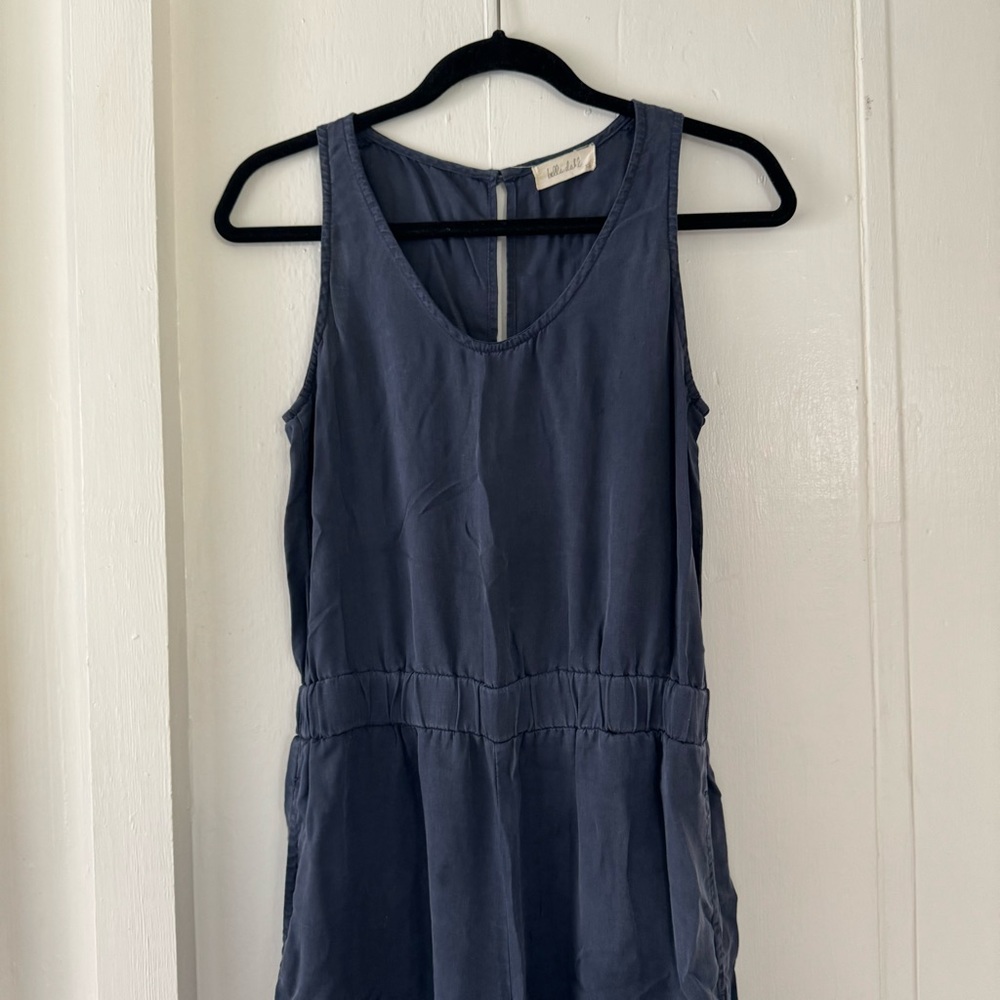 bella dahl jumpsuit navy